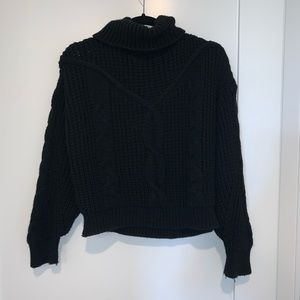 Turtleneck oversized sweater